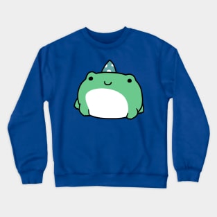 Party Hat Frog Crewneck Sweatshirt